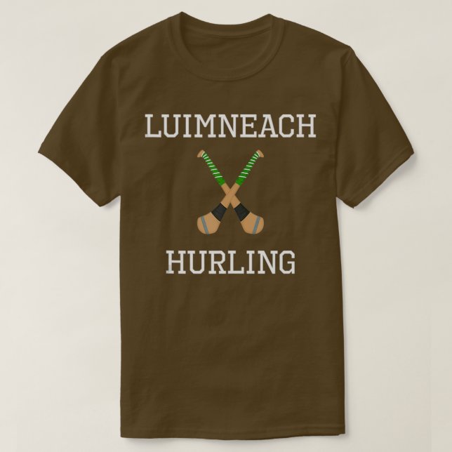 Camiseta Limerick Luimneach Hurling Irish County Hu (Diseño del anverso)