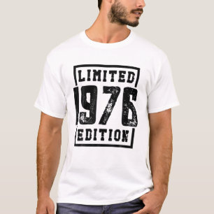 Camiseta Limitada Edición 1976 45 Cumpleaños