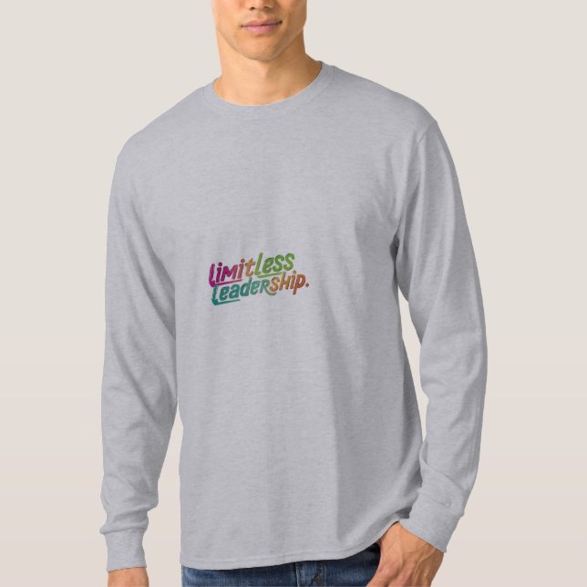 Camiseta Limitada Liderazgo" (Anverso)