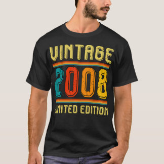Camiseta Límite De 13 Años Para Hombres Mujeres Retro Vinta
