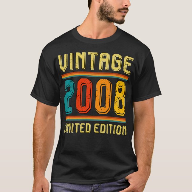 Camiseta Límite De 13 Años Para Hombres Mujeres Retro Vinta (Anverso)
