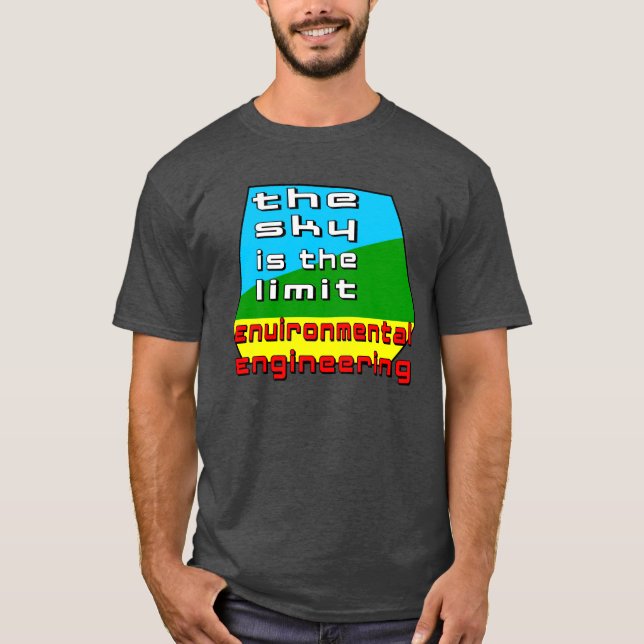 Camiseta Límite de ingeniería ambiental (Anverso)