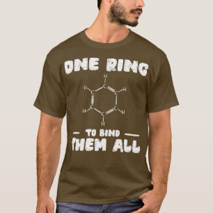 Camiseta Límite de Molécula del anillo de Benzene