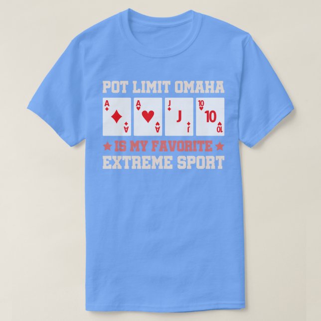 Camiseta Límite de ollas Omaha es mi gracioso deporte extre (Diseño del anverso)