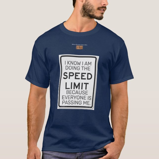 CAMISETA LÍMITE DE VELOCIDAD (Anverso)