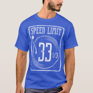 Camiseta Límite de velocidad 33 Vinil Record