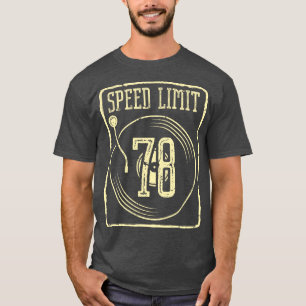 Camiseta Límite de velocidad 78 Vinil Record