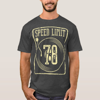 Camiseta Límite de velocidad 78 Vinil Record