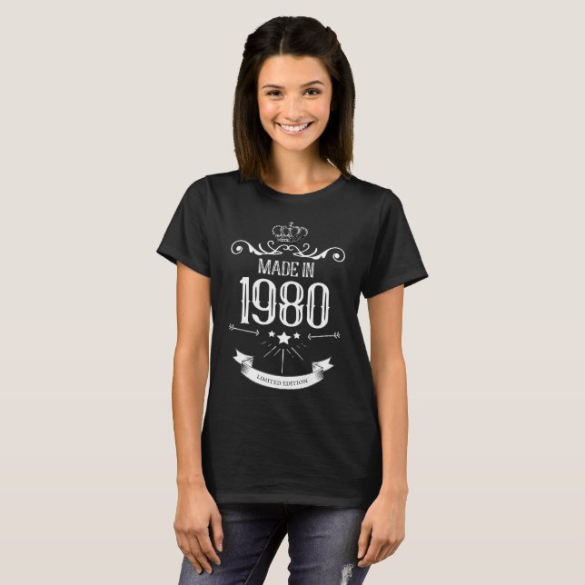 Camiseta Limited Edition 1980 (Anverso completo)