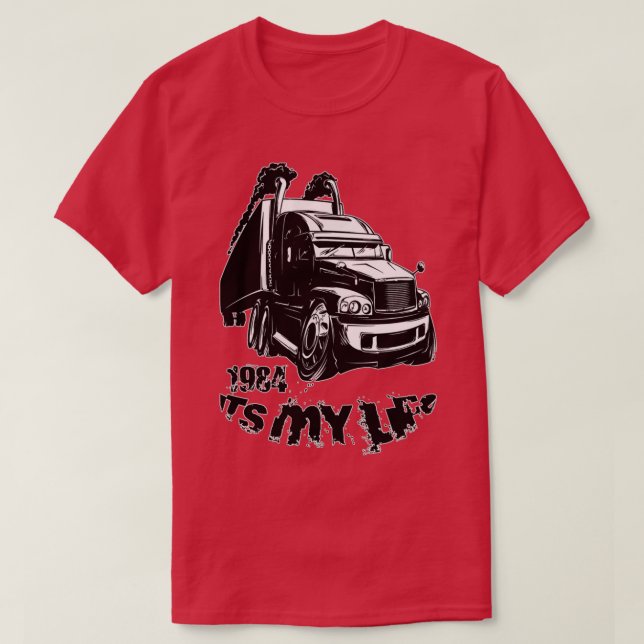 Camiseta LIMITED EDITION Its My Life Trucker 1984 (Diseño del anverso)