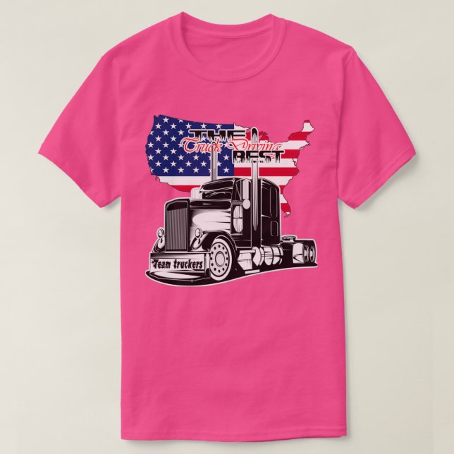 Camiseta LIMITED EDITION The Best truck Driving team trucke (Diseño del anverso)