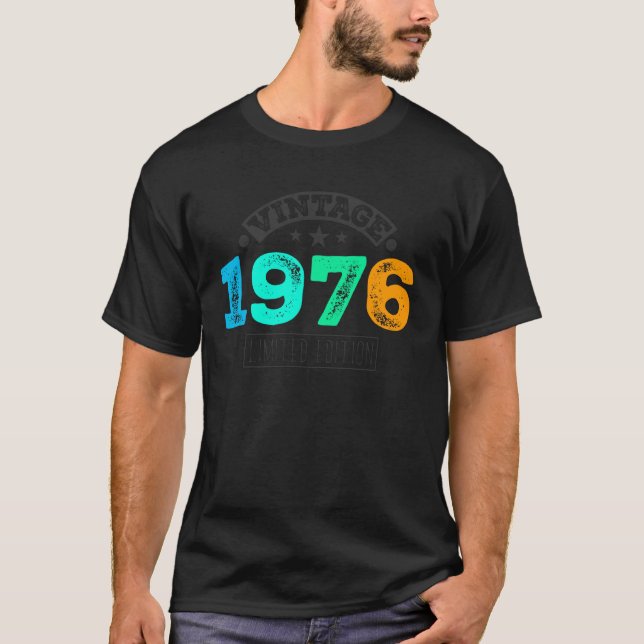 Camiseta Limited Edition - Vintage 1976 (Anverso)