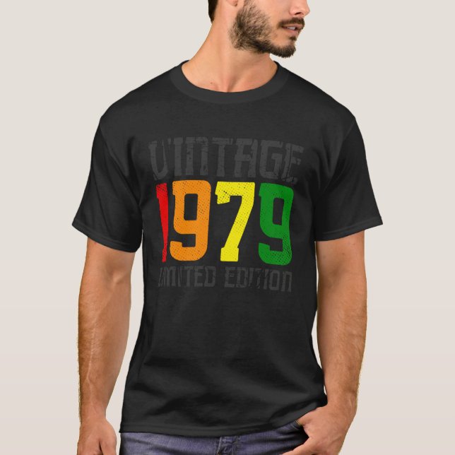 Camiseta Limited Edition - Vintage 1979 (Anverso)