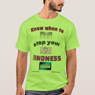 Camiseta "Límites de amabilidad"