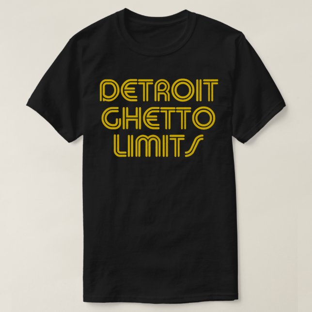 Camiseta Límites de gueto (Diseño del anverso)