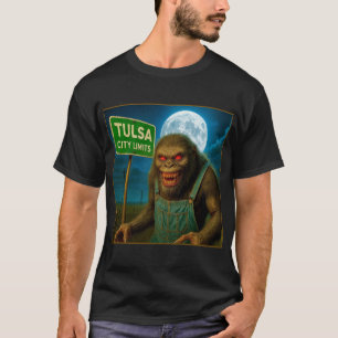 CAMISETA LÍMITES DE LA CIUDAD DE TULSA - LA PESADILLA TIENE