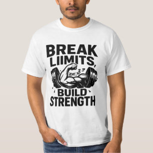 Camiseta Límites de ruptura Fortaleza de generación Motiv