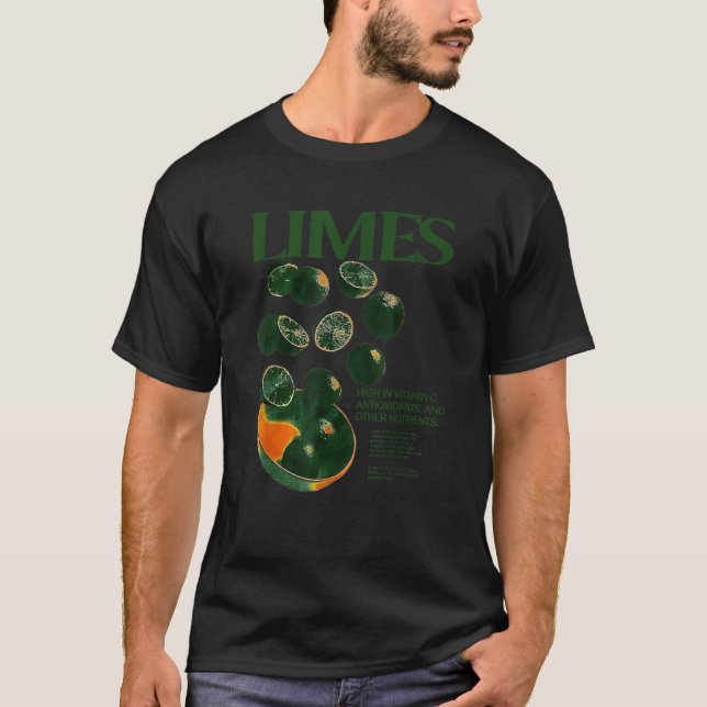 Camiseta Límites Graciosos Altos En Antioxidantes De Vitami (Anverso)