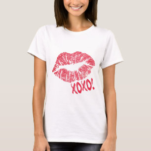 Camiseta Límites rosados XOXO   Artista de maquillaje