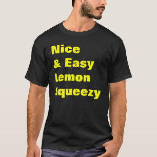 Camiseta Limón agradable y fácil Squeezy