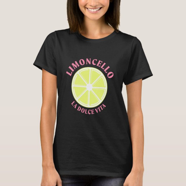 Camiseta Limon Cello La Dolce Vita Summer Design (Anverso)