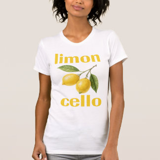 Camiseta limon cello t-shirt for women and men