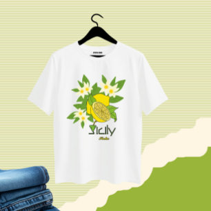 Camiseta Limón con flores