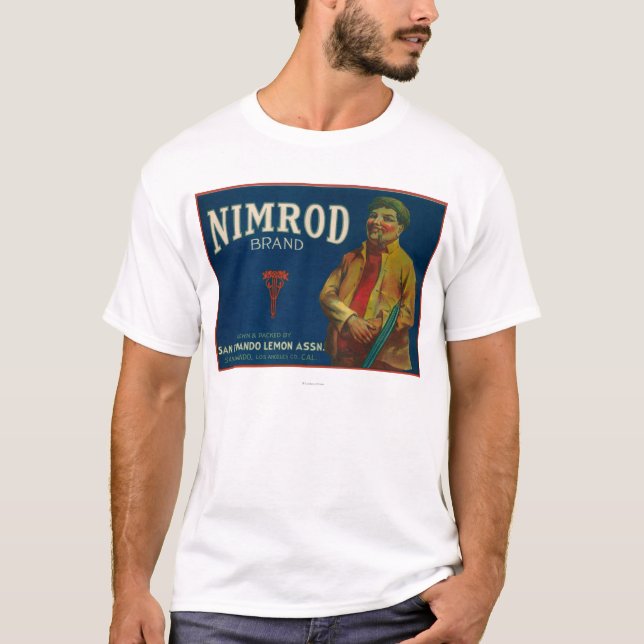 Camiseta Limón LabelSan Fernando, CA del Nimrod (Anverso)