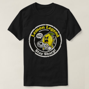 Camiseta "Limón Leyenda" Comida de Juegos Juego de Palabras