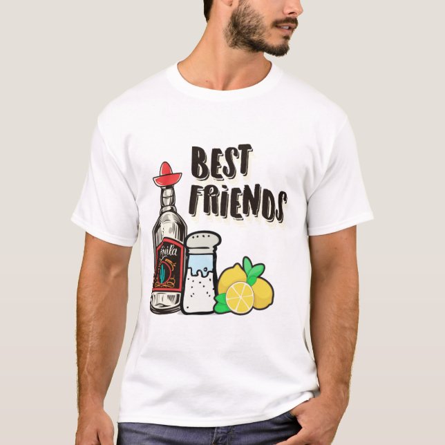 Camiseta Limón, Sal Y Tequila T- (Anverso)