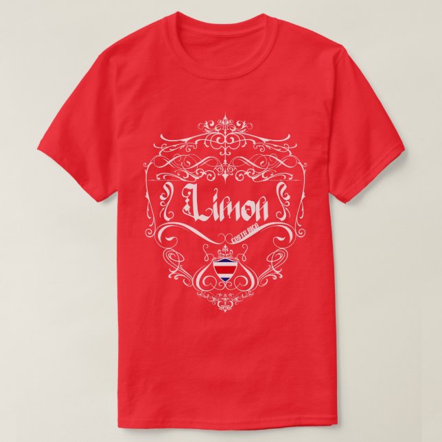 Camiseta Limon Vintage design 1 (Diseño del anverso)
