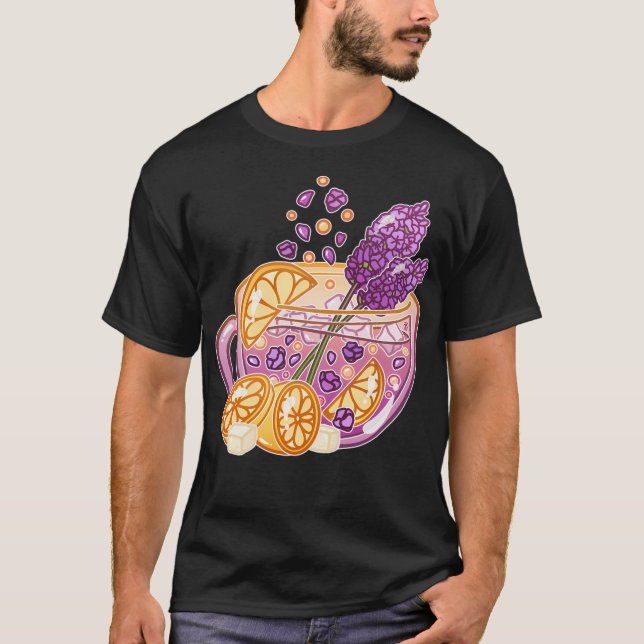Camiseta Limonada de lavanda (Anverso)