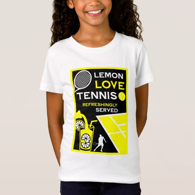 Camiseta Limonada de Tenis Vintage (Anverso)