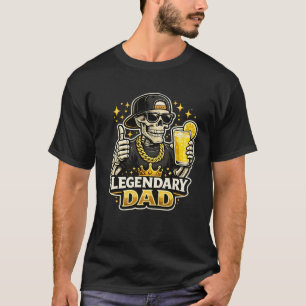 Camiseta Limonada divertida de papá legendario esqueleto ge