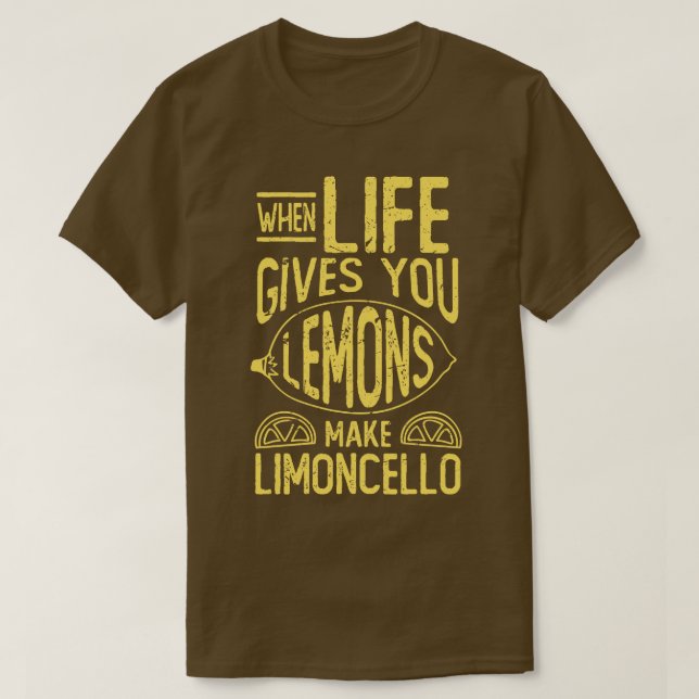Camiseta Limoncello (Diseño del anverso)