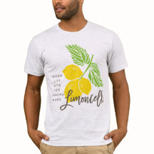 Camiseta Limoncello, cuando la vida te da limones