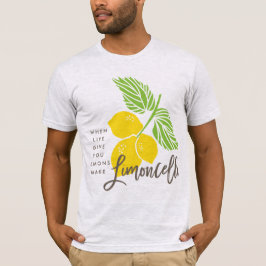 Camiseta Limoncello, cuando la vida te da limones
