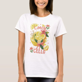 Camiseta Limoncello de verano de limón - Diseño fresco y di