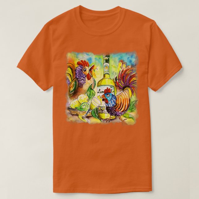 Camiseta Limoncello di Sicilia (Diseño del anverso)