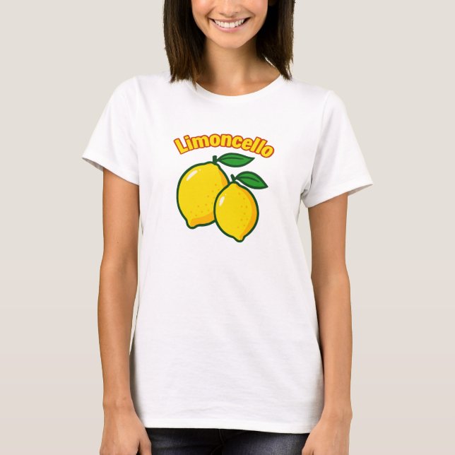Camiseta Limoncello Lemon | Fruta divertida (Anverso)