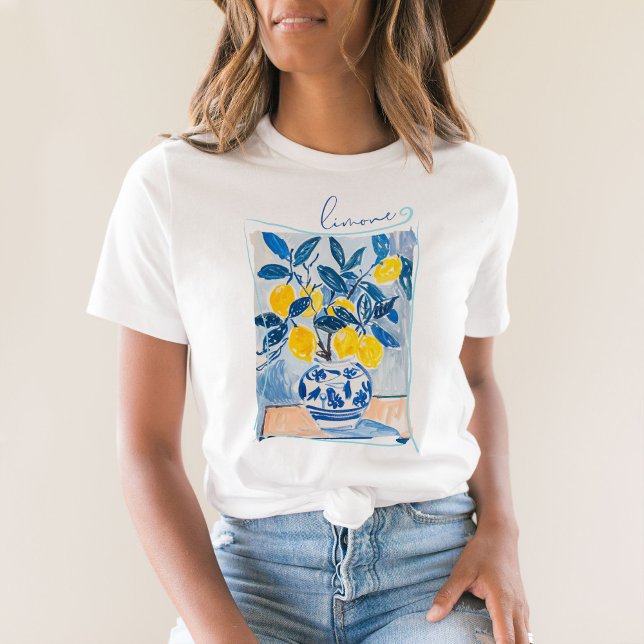 Camiseta Limone de verano de limón italiano (Subido por el creador)