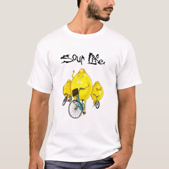 Camiseta Limones de la anarquía: Vida amarga - cuadrilla de (Anverso)