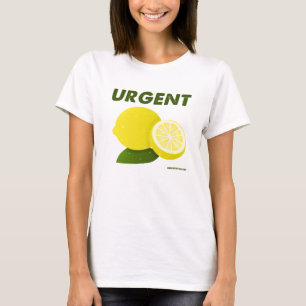 Camiseta Limones urgentes, por Vauny