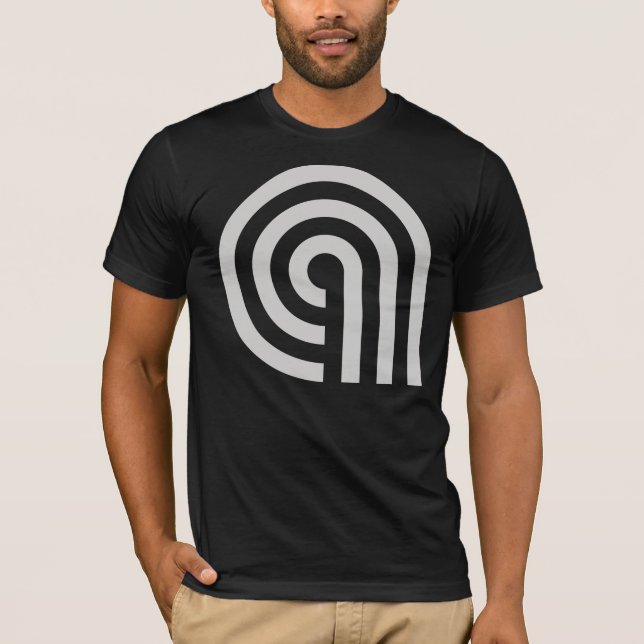 camiseta limpia del logotipo del esteta (Anverso)