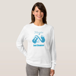 Camiseta Limpiador de Alma de Música Gráfica de Guitarra y