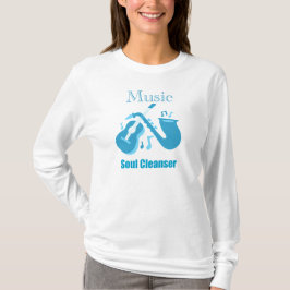 Camiseta Limpiador de Alma de Música Gráfica de Guitarra y