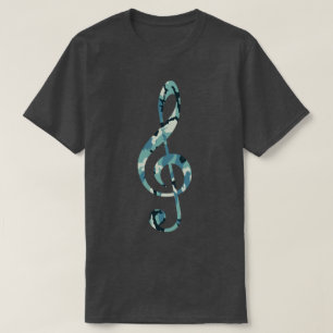 Camiseta Limpiador de árboles de patrón de camo invernal