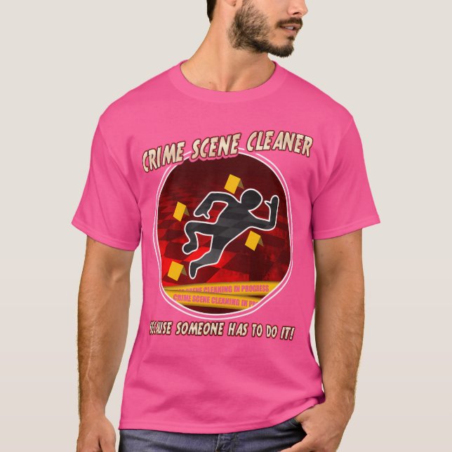 Camiseta Limpiador de escenas delictivas (Anverso)