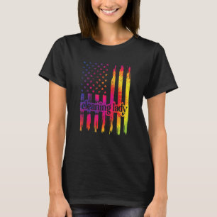 Camiseta Limpiador de la bandera de los Estados Unidos