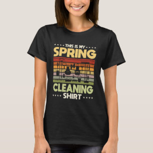 Camiseta Limpiador de la casa de citas de limpieza de prima